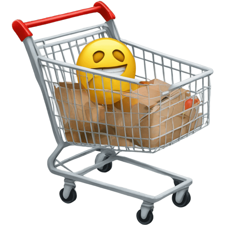 empty Grocery cart emoji