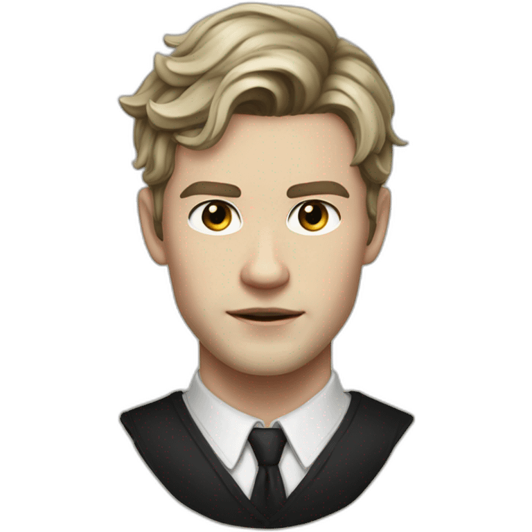 Klaus mikaelson short haircut realistic detailed emoji