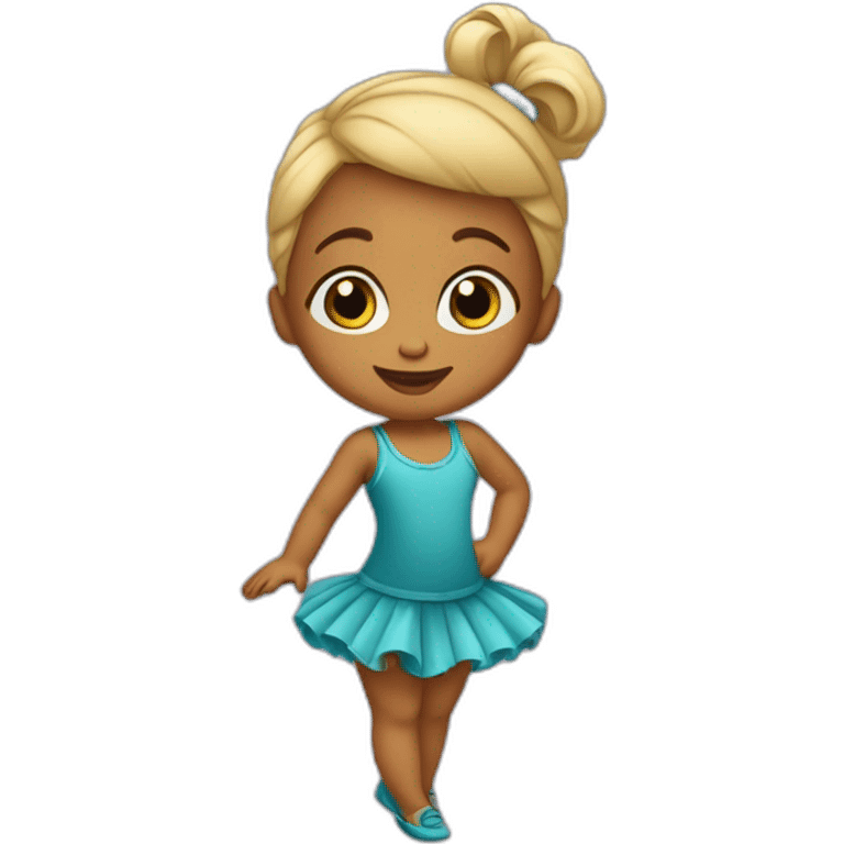 Bébé danseuse de jazz  emoji