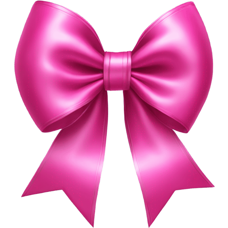 Pink bow emoji