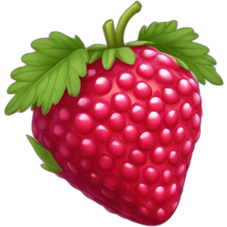 Fraise framboise myrtille emoji