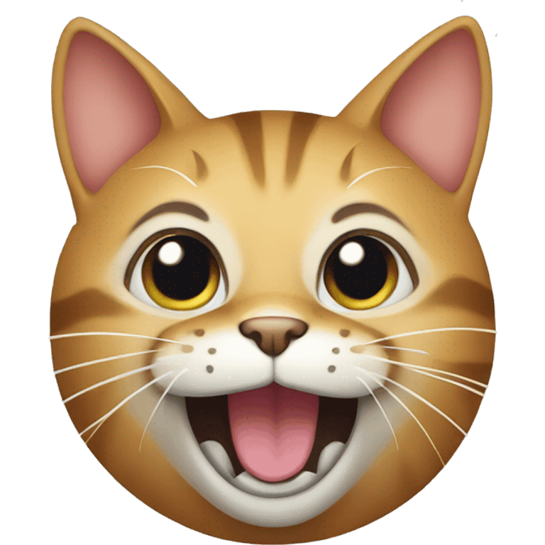 cat excited emoji