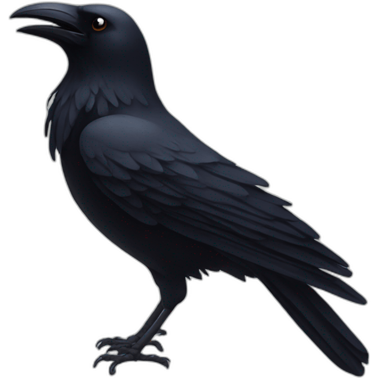 spirtual crow emoji