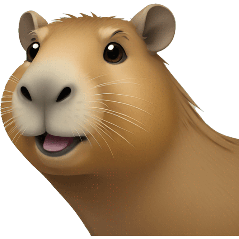 Capybara emoji