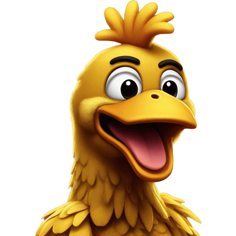 chica the chicken from fnaf emoji