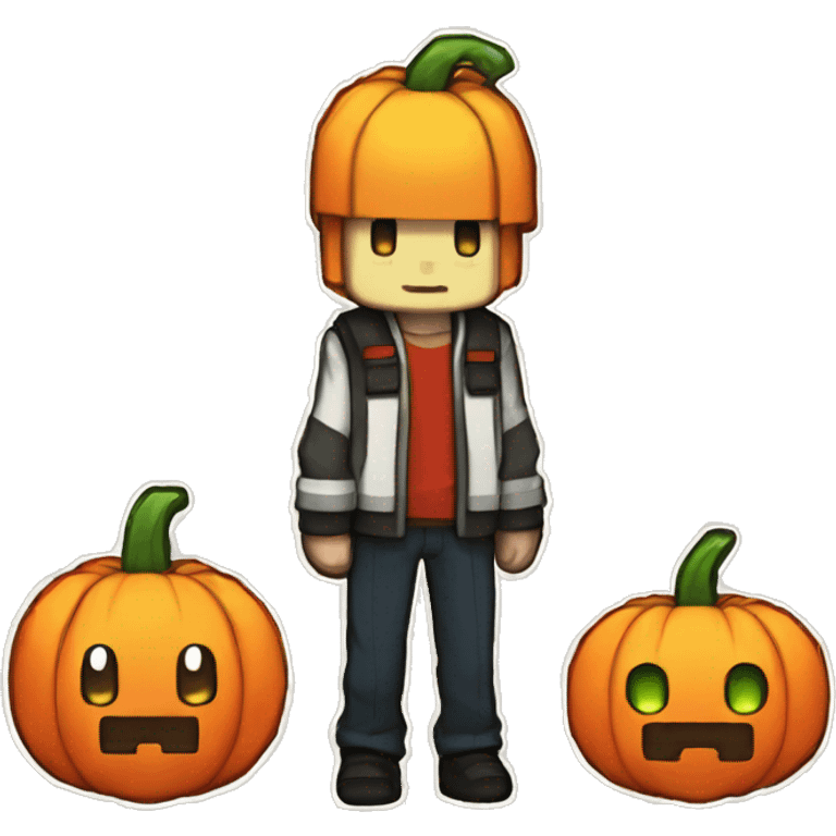 pokemon pumpkin minecraft badge medal future cute emoji