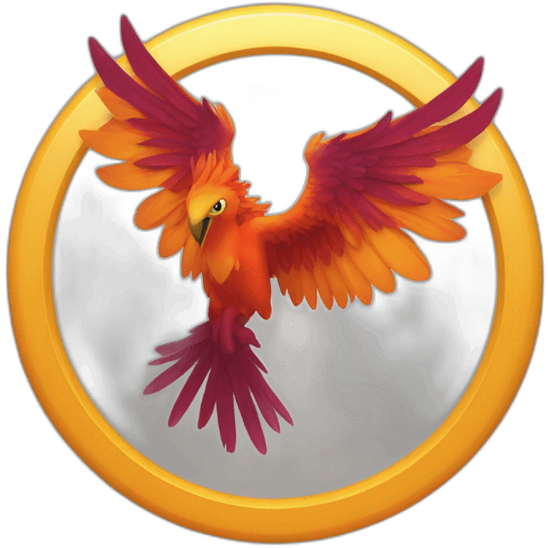 PHOENIX dans un cercle emoji