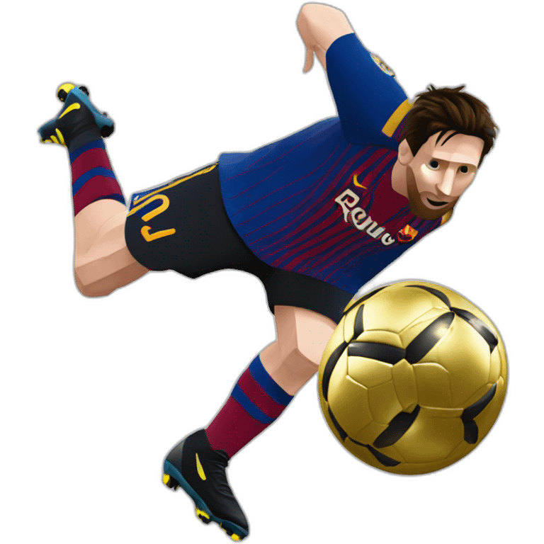 Lionel Messi Ballon d’or 2023 emoji