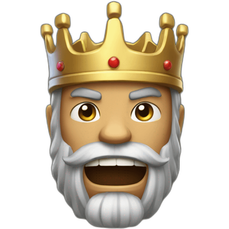 Clash royal king emoji