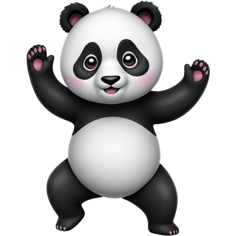 Panda dancin  emoji