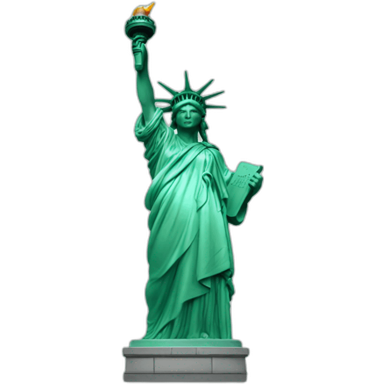 statue of liberty emoji