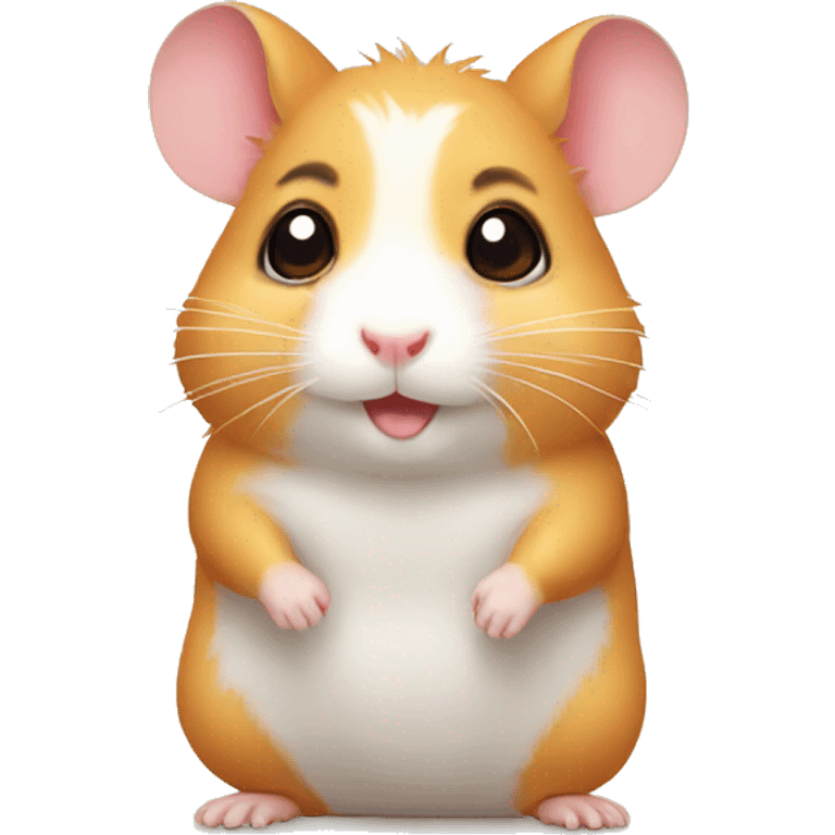 Cute hamster emoji