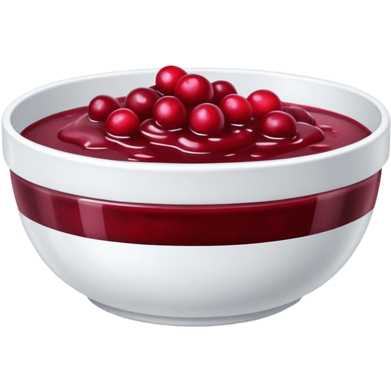 Cranberry sauce emoji