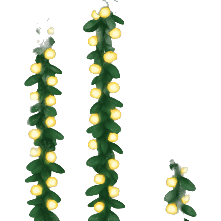 Lights garland emoji