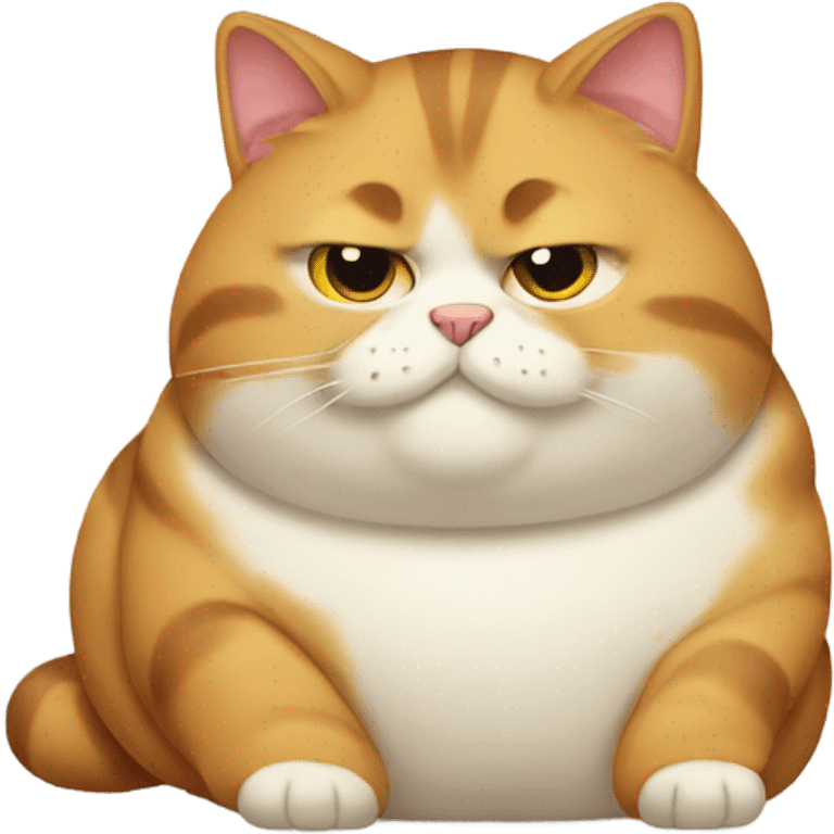 Fat cat emoji