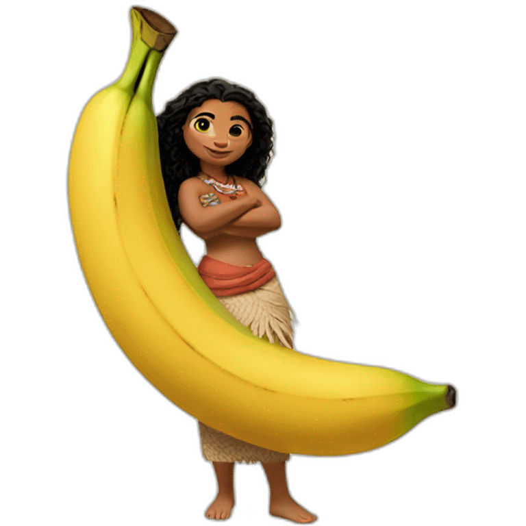 moana big banana emoji