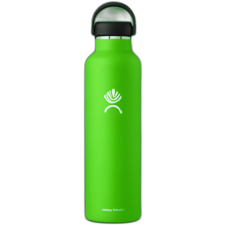 Green hydro flask emoji