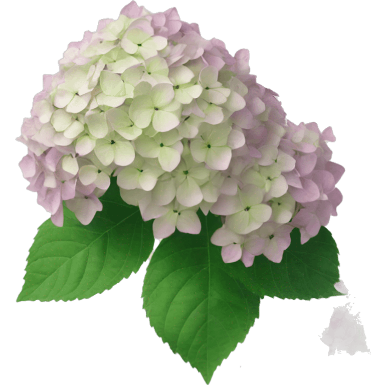 Limelight hydrangea emoji