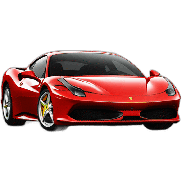 Ferrari pista emoji