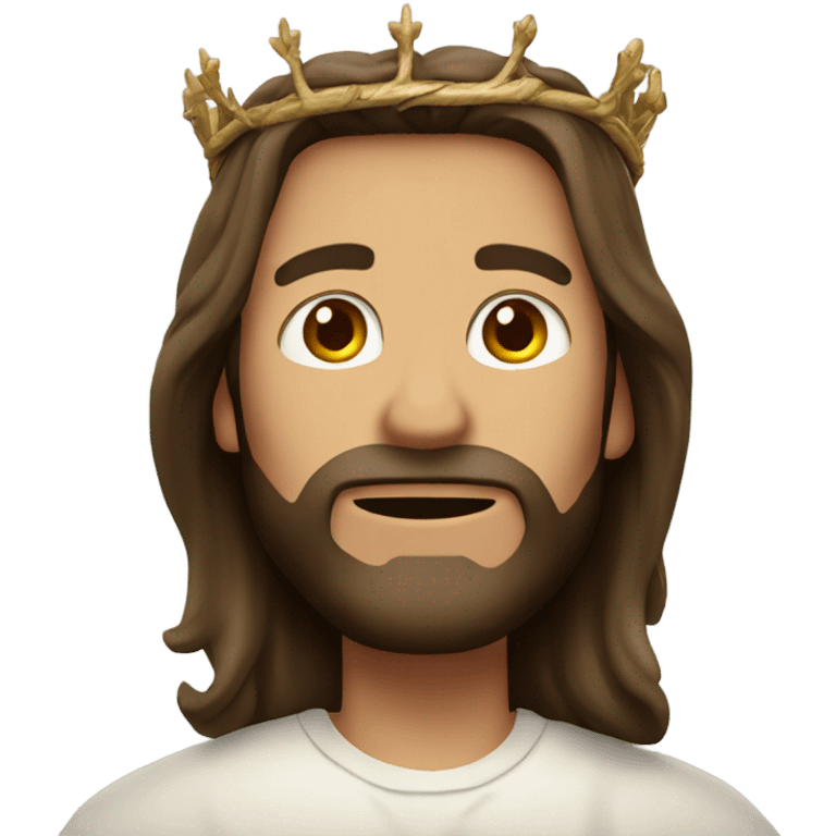 Jesus’ thorn crown emoji