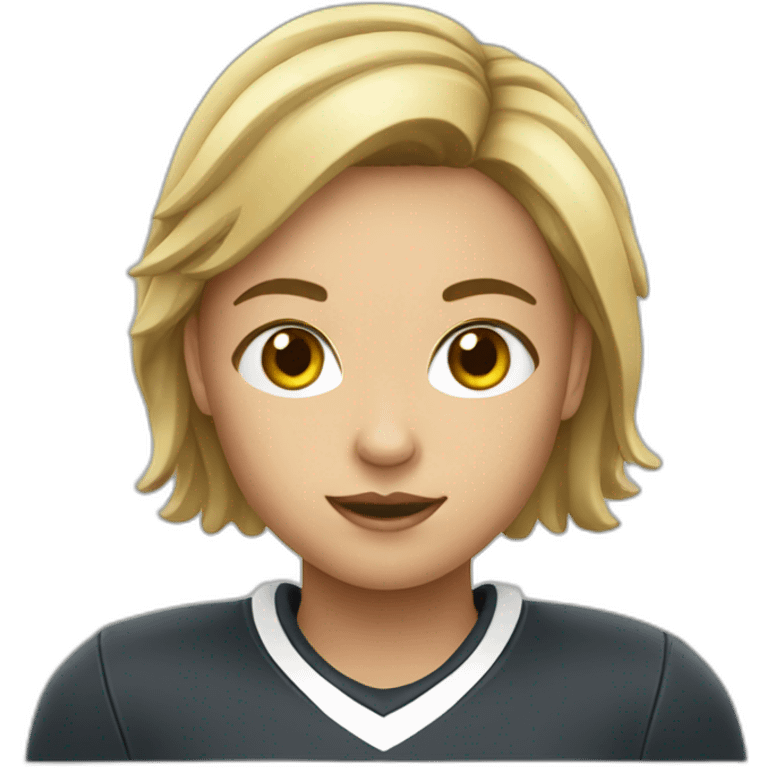 fille football emoji