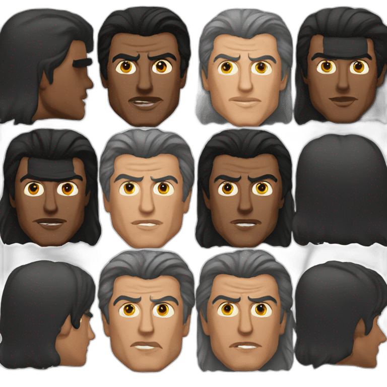 sylvester stallone emoji