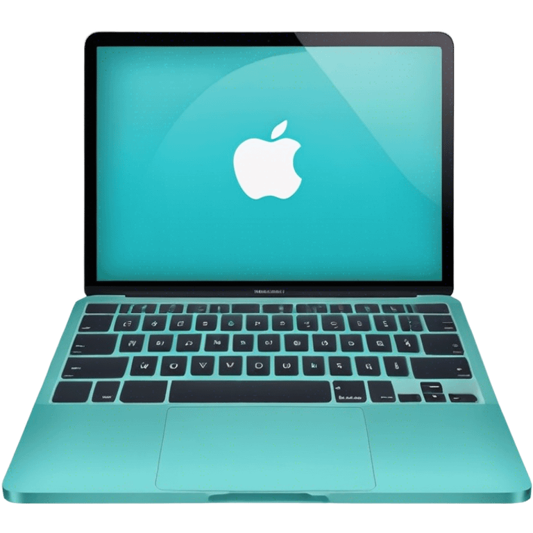 macbook Turquoise colors emoji