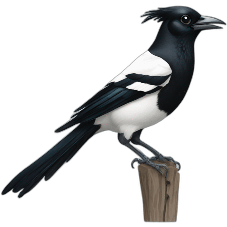 Magpie emoji