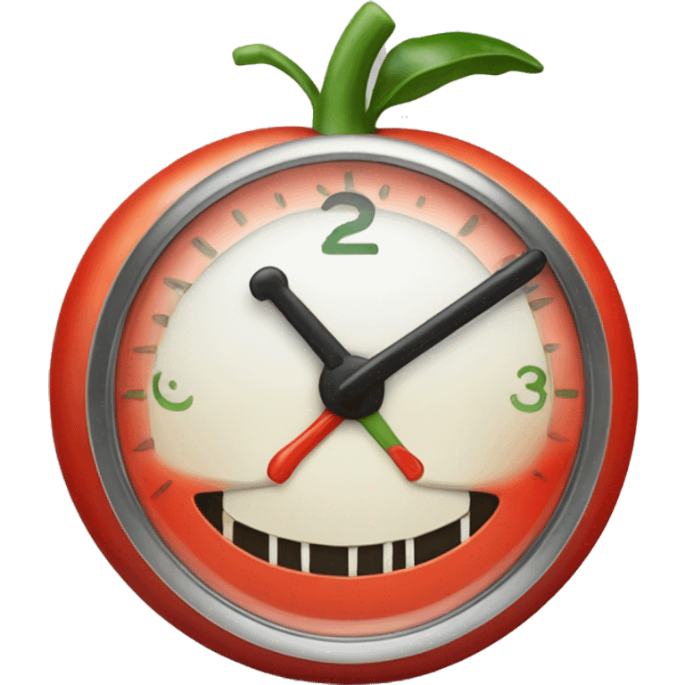 pomodoro tomato kitchen timer emoji