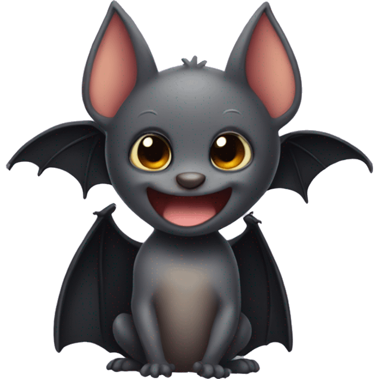 Cute bat emoji