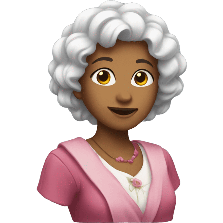 Rosa wollendecke emoji