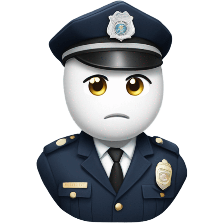 Police man emoji