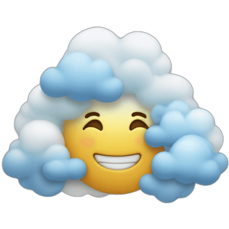 Cœur nuage emoji