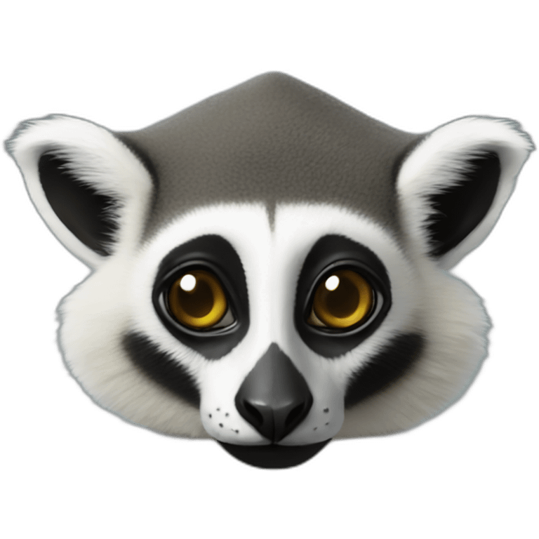 lemur-hooded emoji