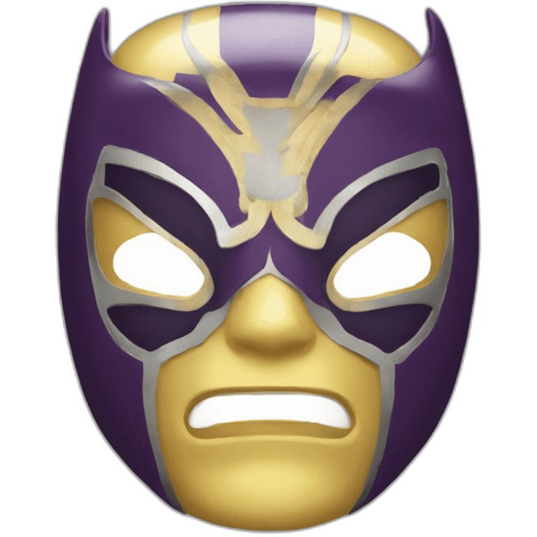 Luchador mask emoji