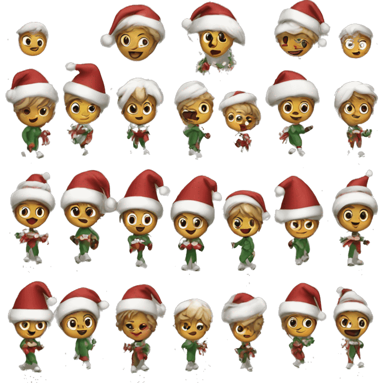 Christmas parade  emoji