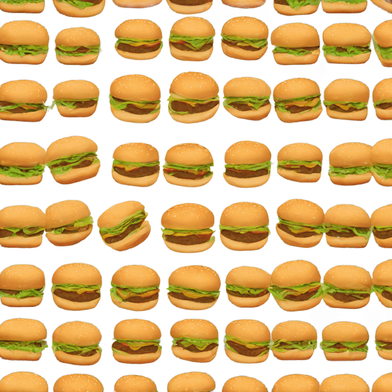 Burger buns emoji