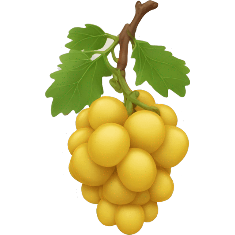 raisin jaune emoji