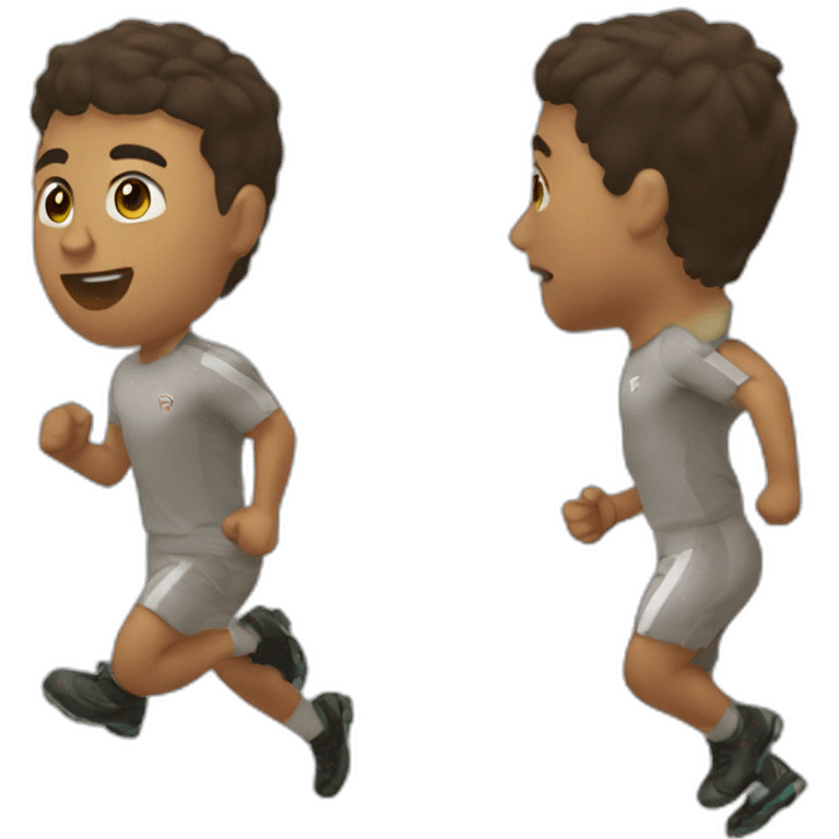 M'bappé run emoji