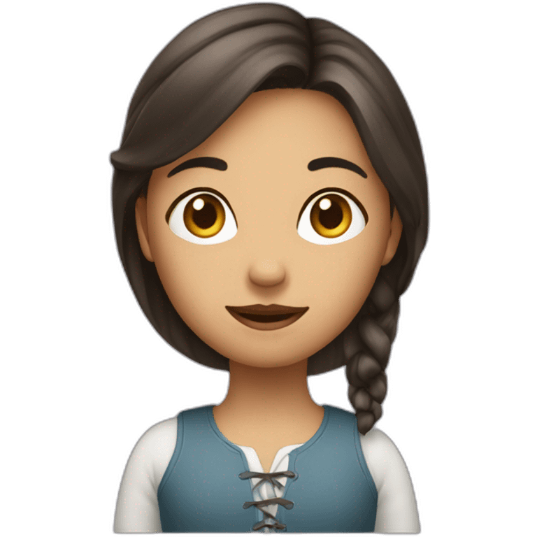 fille énervée emoji