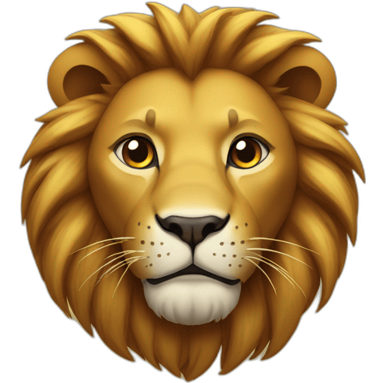 Lion enragé emoji