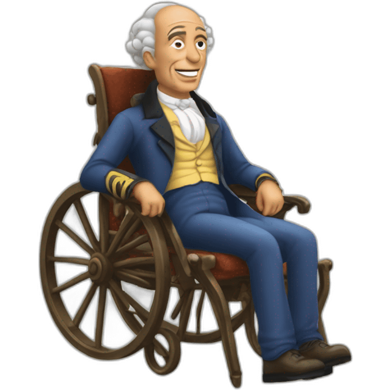 hector salamanca on his wheeling chair emoji