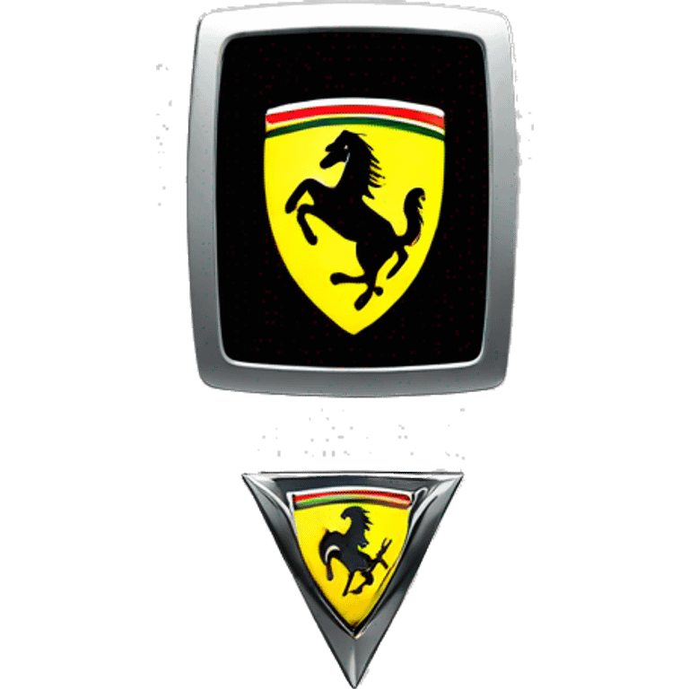 Ferrari logo emoji