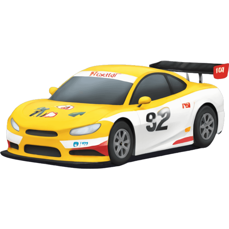 Race car emoji