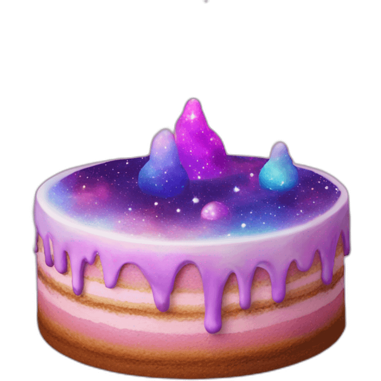 Gâteau Galaxy emoji