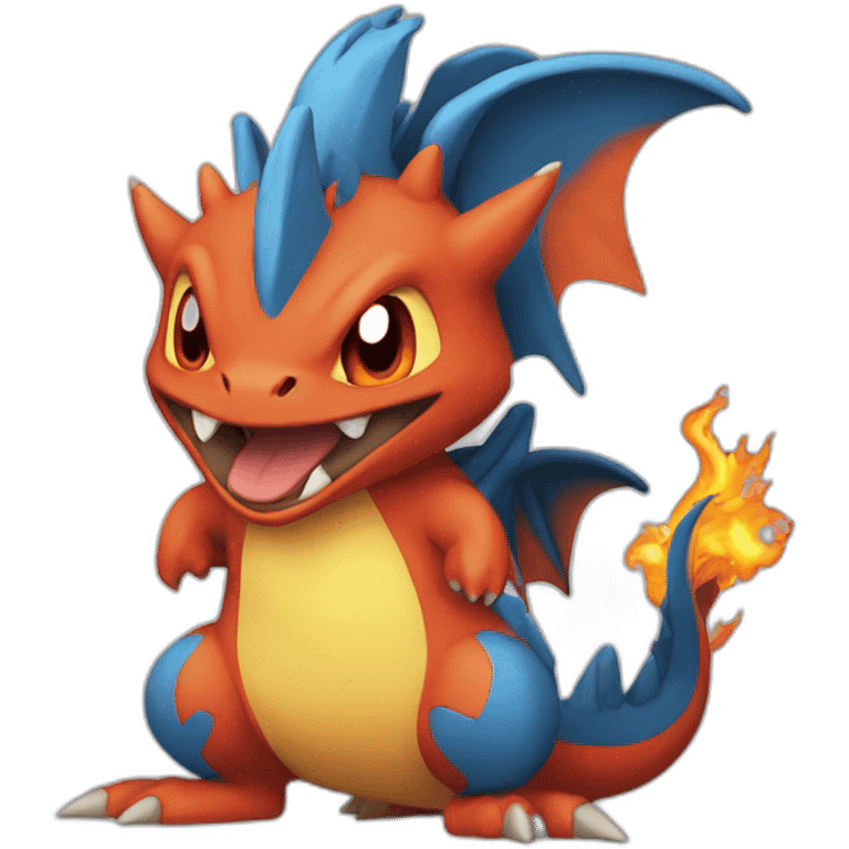 Dracaufeu pokemon emoji