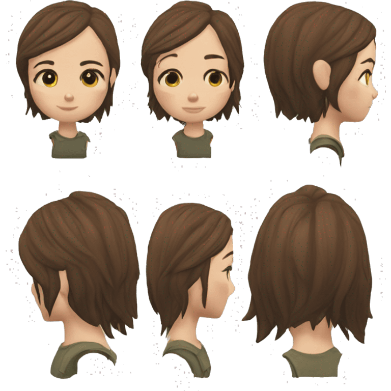 Ellie the last of us Little bit dezoom emoji