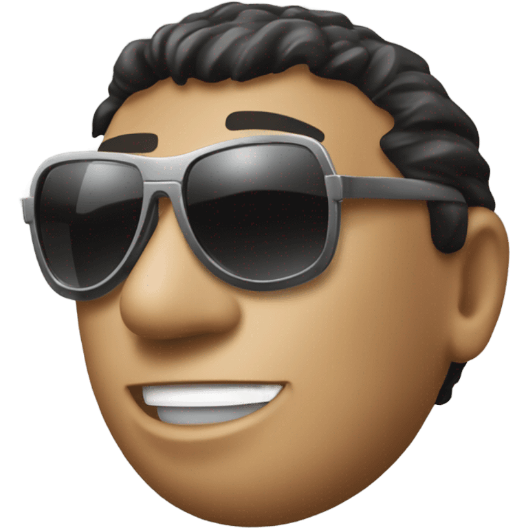 Tony Montana sunglasses the world in his hand emoji