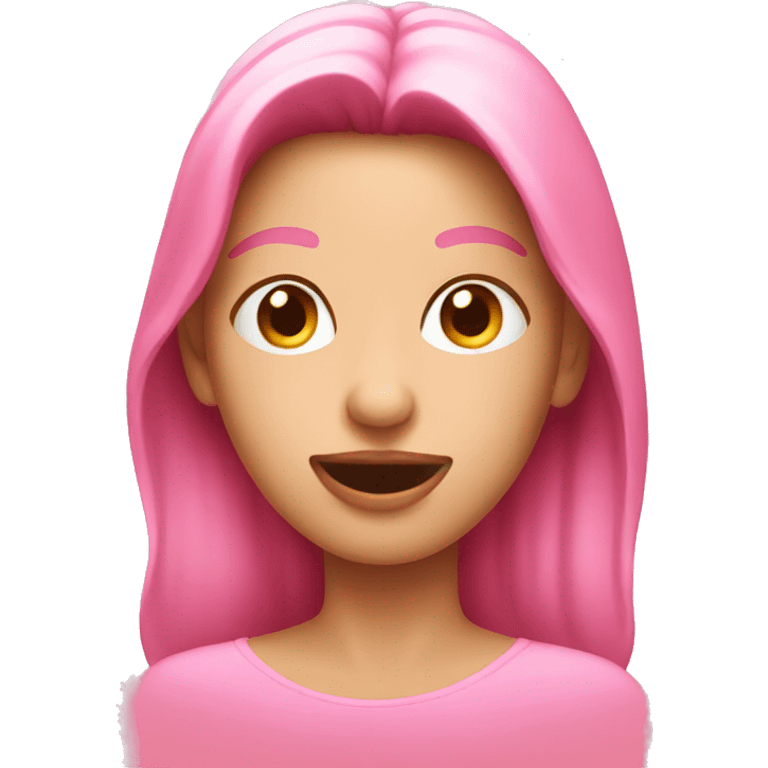 Pink emoji  emoji