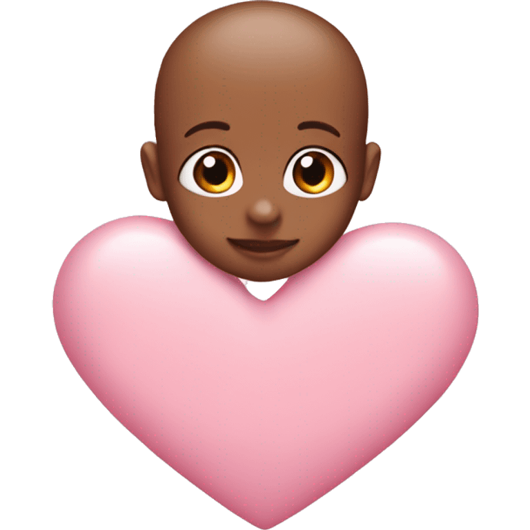 baby pink heart emoji